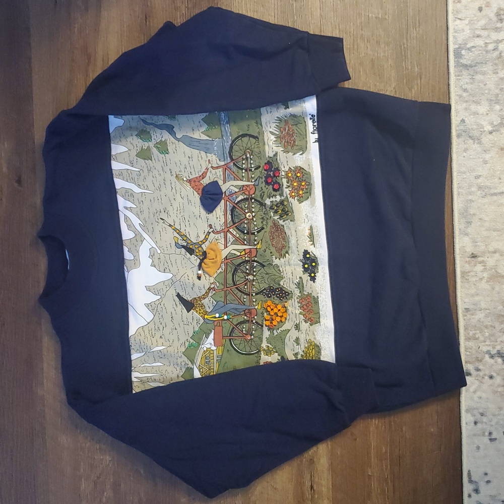 Retro 90's sweatshirt size medium fiorelle sport